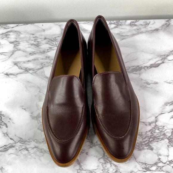 Everlane Shoes - EVERLANE WOMEN'S BURGUNDY THE MODERN LOAFER SZ 8.5